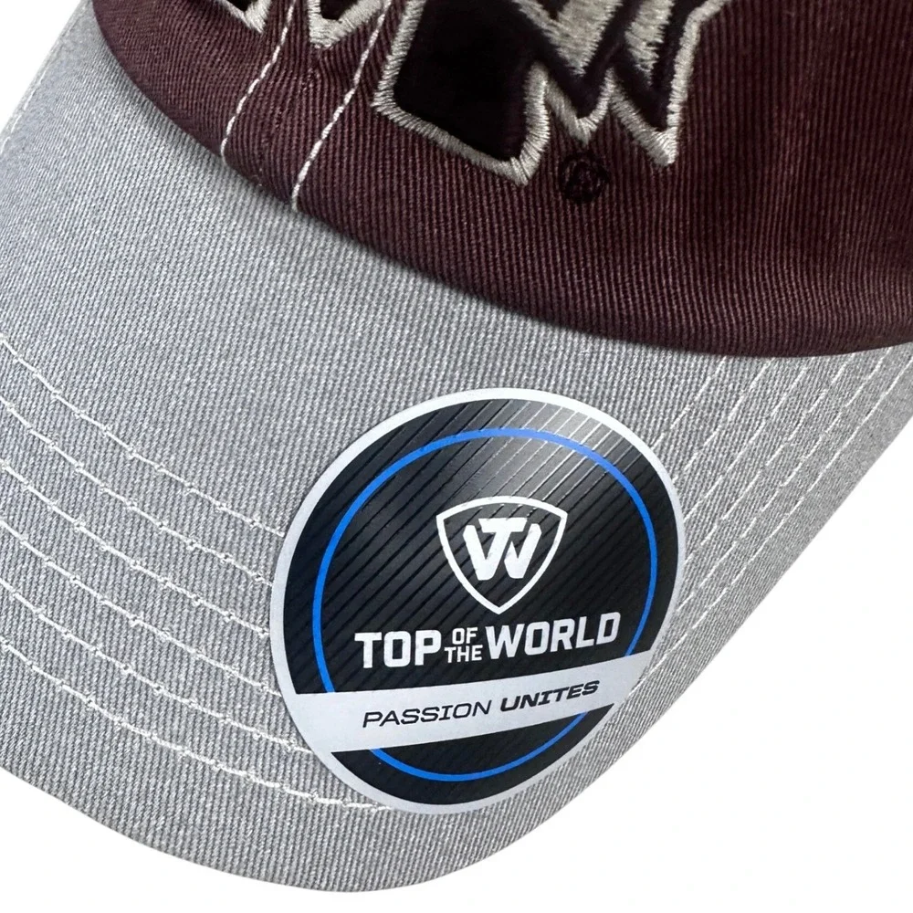 Mississippi State Bulldogs Top of the World Offroad Trucker Snapback Hat Maroon